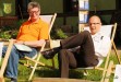 Liegestühle - Netzwerkveranstaltung in der Ideenschmiede mit Bürogolf Online am 14.05.2009