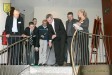 Treppen werden gern bespielt - Sponsorenevent des HC Elbflorenz im NH Hotel Dreden mit Bürogolf Online