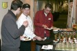 das Buffet ist eröffnet - Sponsorenevent des HC Elbflorenz im NH Hotel Dreden mit Bürogolf Online