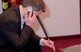 nebenbei wird auch extern kommuniziert - Sponsorenevent des HC Elbflorenz im NH Hotel Dreden mit Bürogolf Online