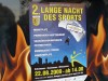 Flyer - 2. Lange Nacht des sports Leipzig mit Bürogolf Online am 22.08.2009