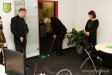 der perfetkt Abschlag - Weihnachtsfeier Job AG mit Bürogolf Online am 02.12.2008