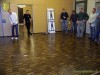 erste Versuche - Weihnachtsfeier BTK mit Bürogolf Online am 19.12.2008