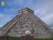 Bürogolf Online vor der Kukulan Pyramide in Chichenitza