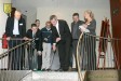 Treppen werden gern bespielt - Sponsorenevent des HC Elbflorenz im NH Hotel Dreden mit Bürogolf Online